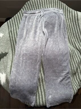 tranquil & True Plush Lounge Pants - Soft Gray